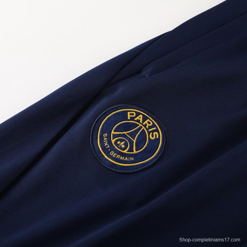 23/24 PSG Yellow Half Zipper Jacket+Pants