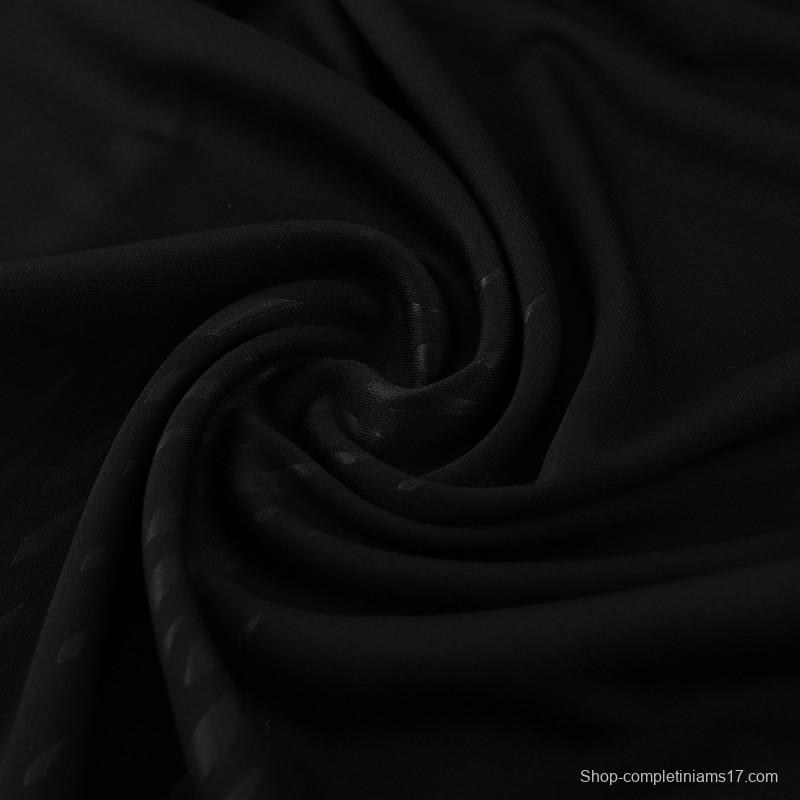 2023 Argentina Black Full Zipper Jacket+Pants