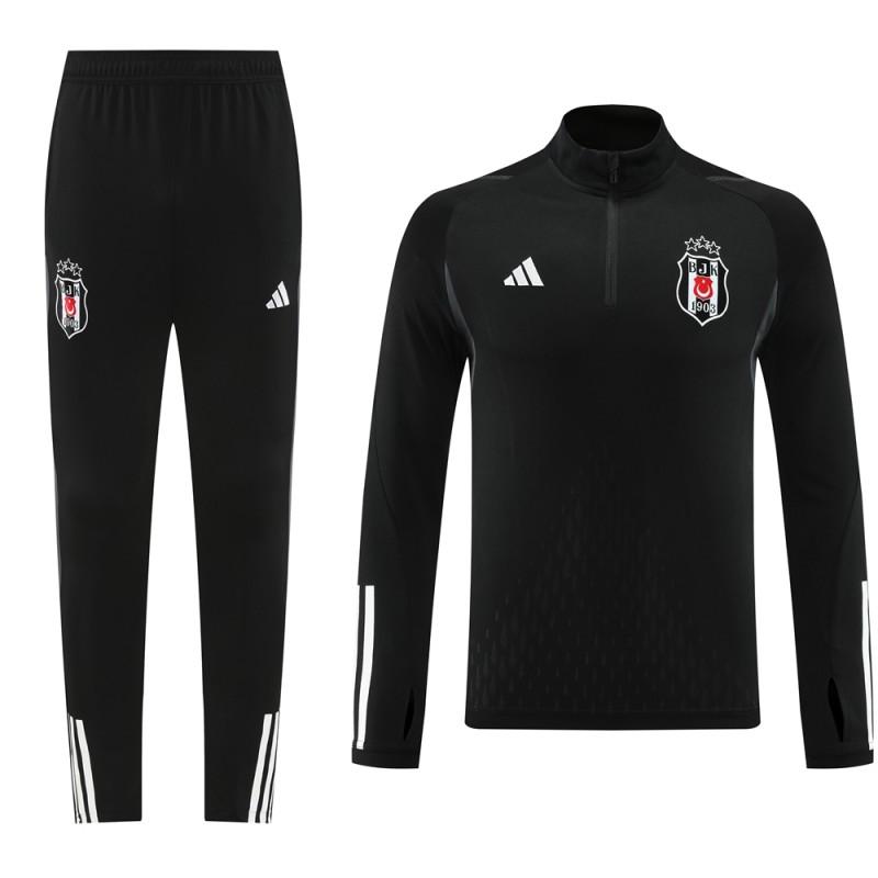 23/24 Besiktas Black Half Zipper Jacket+Pants