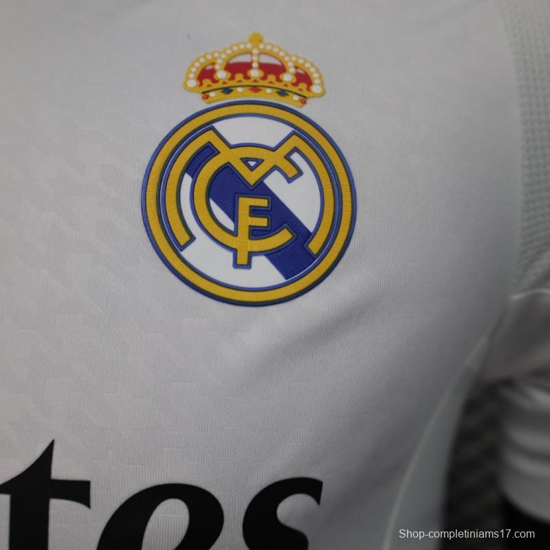 Player Version 24/25 Real Madrid Home Jersey