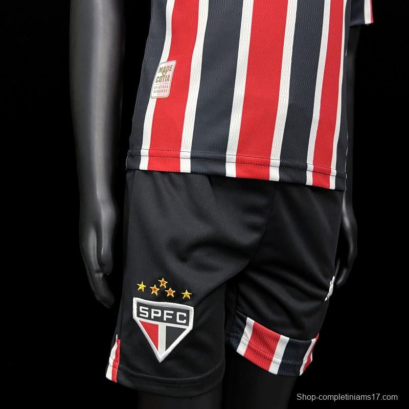 24/25 Kids Sao Paulo Away Jersey