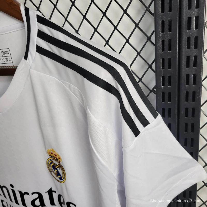 24/25 Real Madrid Home Jersey