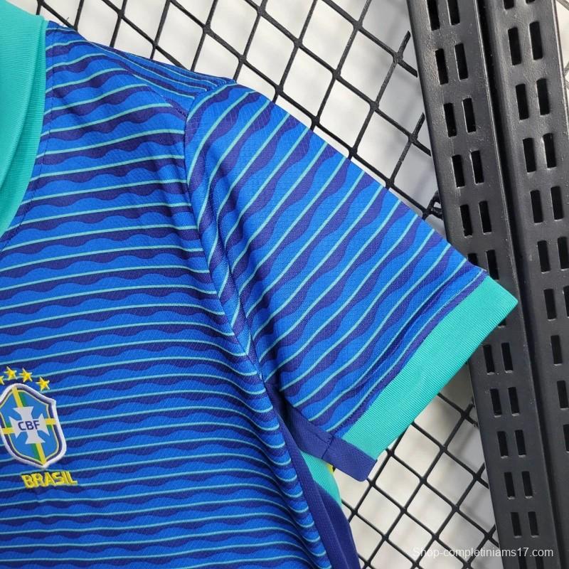 24/25 Kids Brazil Away Jersey