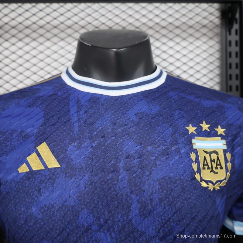 Player Version 2024 Argentina Navy Special Jersey