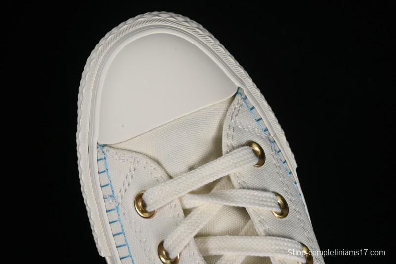 Converse All Star Lift Stitch Daisy Vulcanized Canvas Sneakers - A08731C