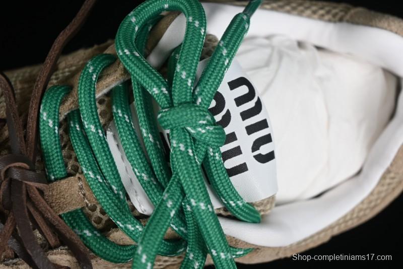 Miu Miu x New Balance 530 Low-Top Retro Running Sneakers with Dual Lace Design - G.D4