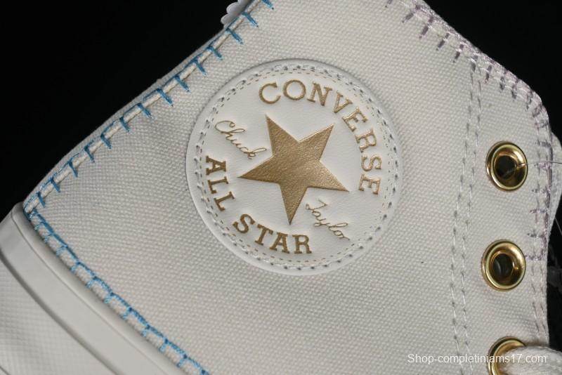 Converse All Star Lift Stitch Daisy Vulcanized Canvas Sneakers - A08731C