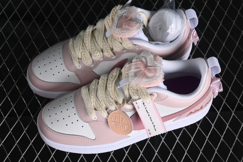 Nike Court Borough Summer Princess Theme Fresh Simple Casual Sneakers - DQ5979-100