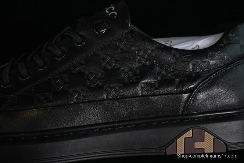 ECCO Soft 7 Classic Slip-On Loafers with Mosaic Pattern - 63231601001