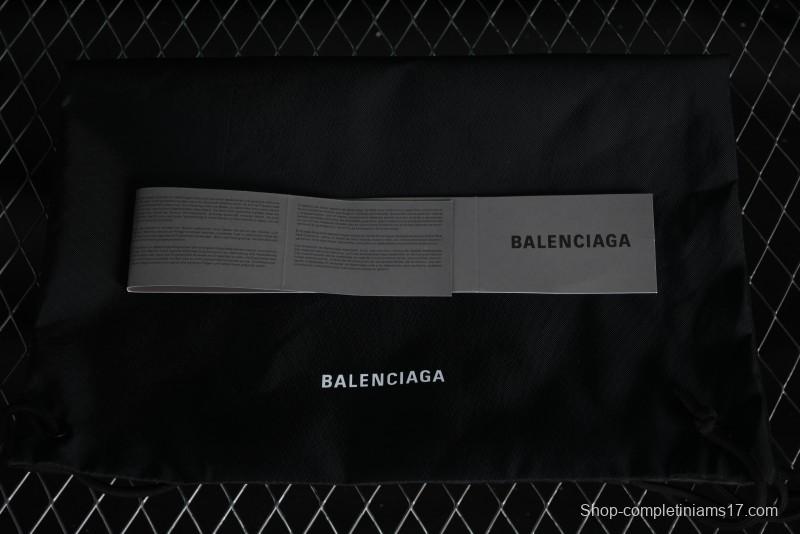 Balenciaga Phantom Sneaker 10th Generation Lace-Up Running Shoes with Transparent Heel Strap - W3XLL9191