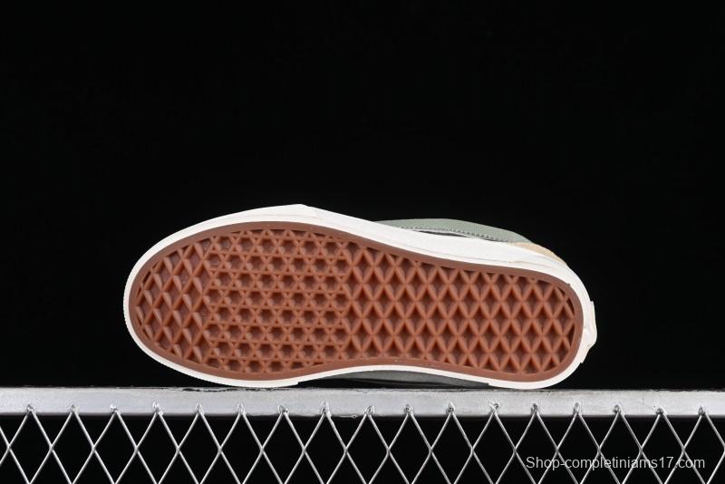 Vans Classics Knu Skool Desert Gray Green Chunky Tongue Bread Shoes - VN0007QC0WD