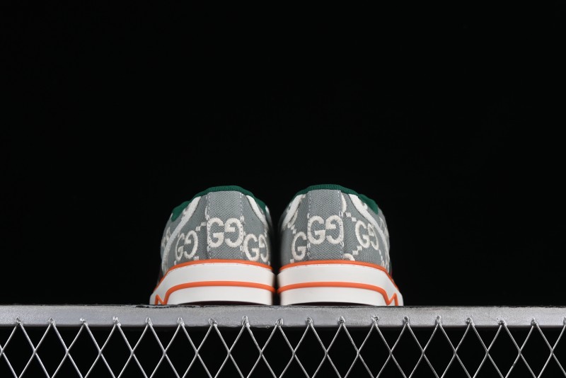 Gucci Tennis 1977 Print Sneaker Retro Casual Canvas Shoes - 02JPO9064