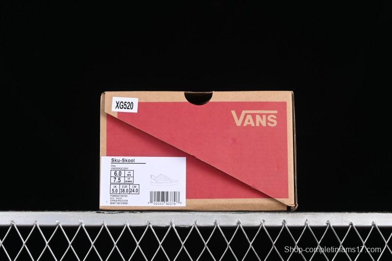 Vans OG Classic Slip-On Acid Wash Retro Grey Black Skate Shoes - VN0009QCGRY
