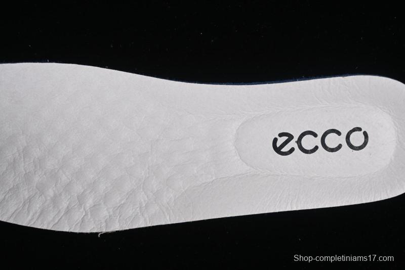 Ecco Soft 60th Anniversary Street Fun Collection Versatile White Sneakers - 63335301002