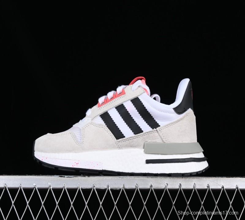 Adidas ZX500 RM Boost Retro Running Shoes with Full-Length Boost Midsole - G27577
