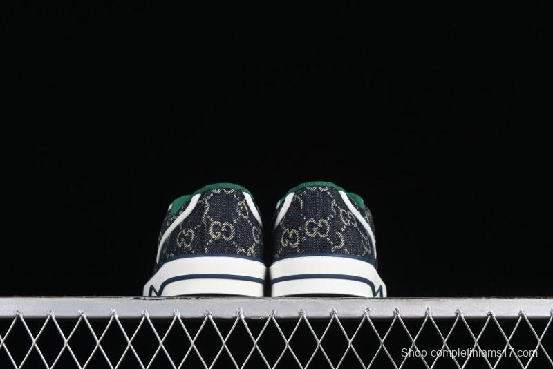 Gucci Tennis 1977 Print Sneaker Retro Casual Canvas Shoes - 02JPO9064