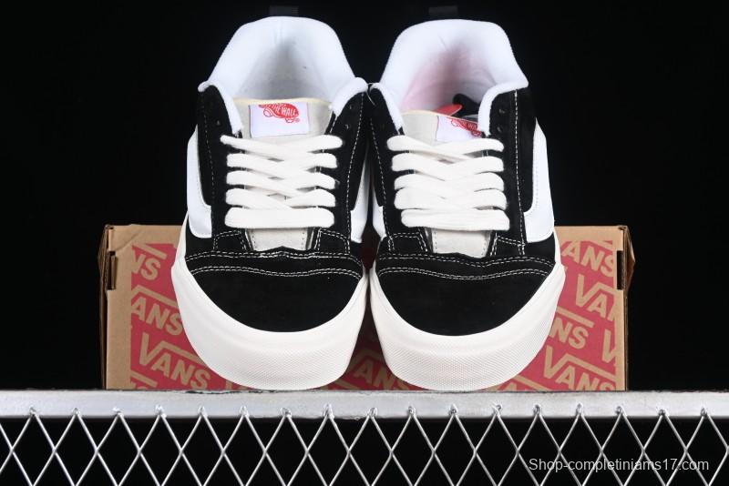 Vans Classics Knu Skool Retro Skate Shoes with Chunky Silhouette - VN0009QCBF2