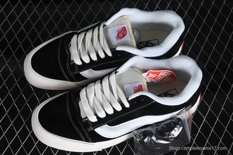 Vans Classics Knu Skool Retro Skate Shoes with Chunky Silhouette - VN0009QCBF2