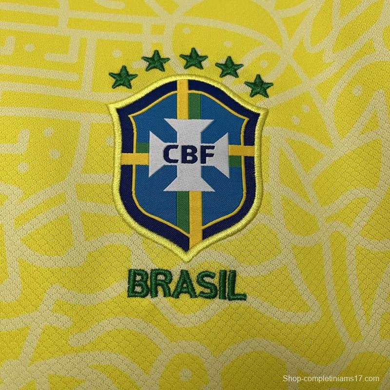 2024 Womens Brazil Home Shirt Jersey