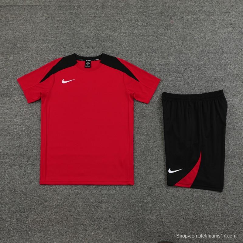 24/25 Nike Red Short Sleeve Jersey+Shorts