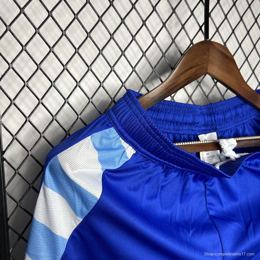 2024 Argentina Away Blue Shorts