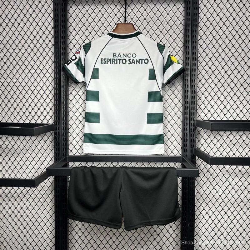 Retro 01/03 Kids Sporting CP Home Jersey