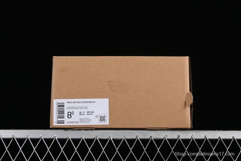 Nike Air Max Scorpion FK Running Shoes with Full-Length Next-Gen Air Cushion - HJ3487-001