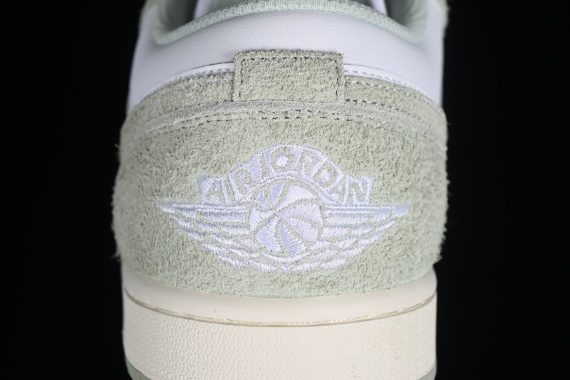 Nike Air Jordan 1 Low AJ1 Apple White Green Low-Top Lifestyle Basketball Shoes - FN5214-131