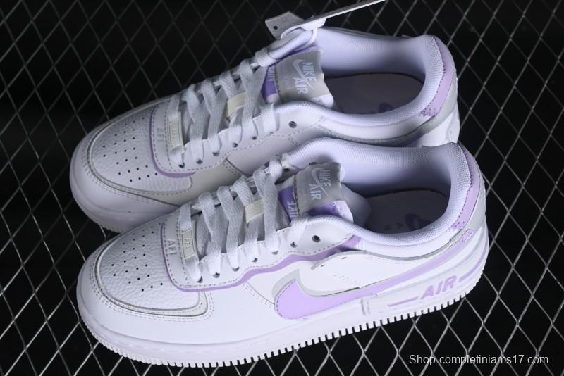 Nike Air Force 1 Shadow Lightweight Elevated Low-Top Casual Sneakers - FN6335-102
