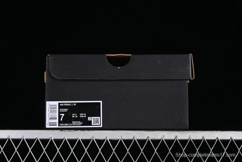 Nike Air Force 1 '07 Low PS5 Gaming Theme Ice Green Casual Sneakers - CW2288-114