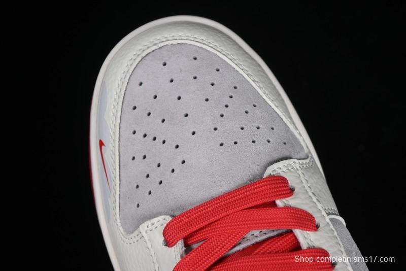 Nike SB Dunk Low Chinese New Year Limited Edition - Lucky Red Anniversary Custom Low-Top Casual Sneakers - CR8033-506