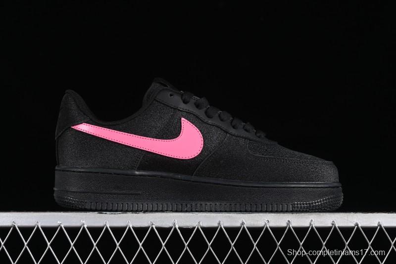 Nike Air Force 1 '07 Low Casual Sneakers in Black Starry Sky - CW2288-015