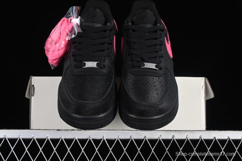 Nike Air Force 1 '07 Low Casual Sneakers in Black Starry Sky - CW2288-015