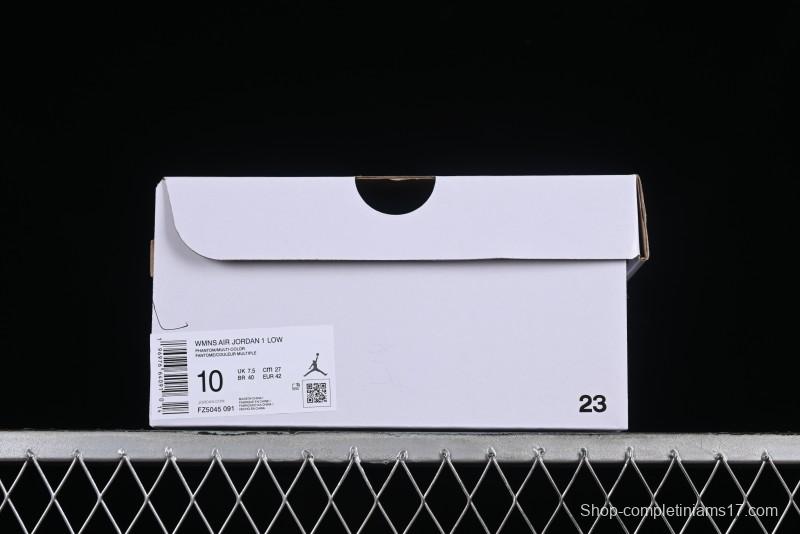 Nike Air Jordan 1 Low Multi-Color Casual Sneakers - FZ5045-091