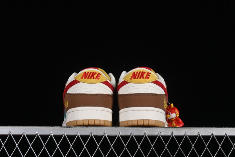 Nike SB Dunk Low Chinese New Year Limited - Colorful Clouds Anniversary High-End Custom Low-Top Casual Skate Shoes - GJ8309-933
