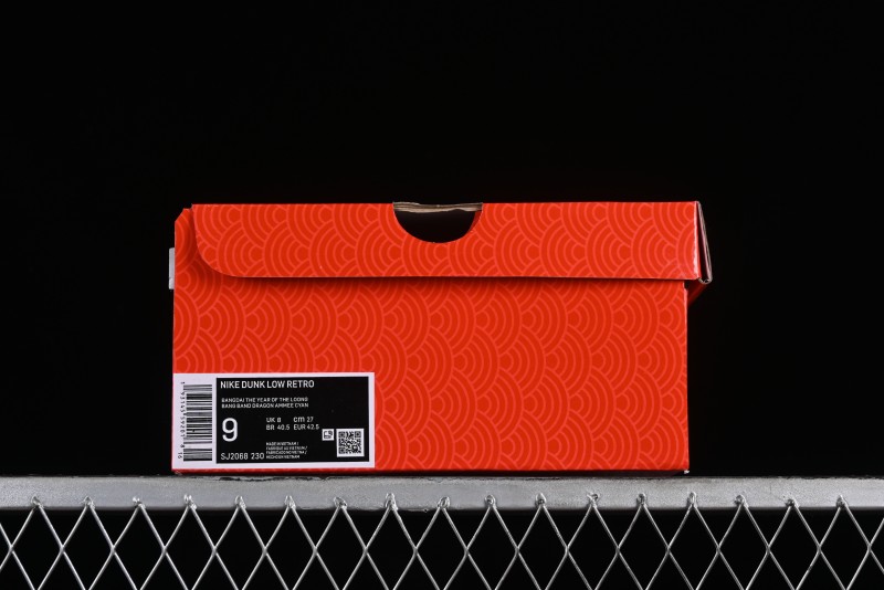 Nike SB Dunk Low Year of the Dragon Limited Edition - Gray Hook Dragon Soaring High Anniversary Premium Custom Low-Top Casual Skate Shoes - SJ2068-230
