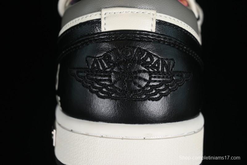 Nike Air Jordan 1 Low AJ1 Panda Prank Hip-Hop Theme - Big Shots Casual Sneakers