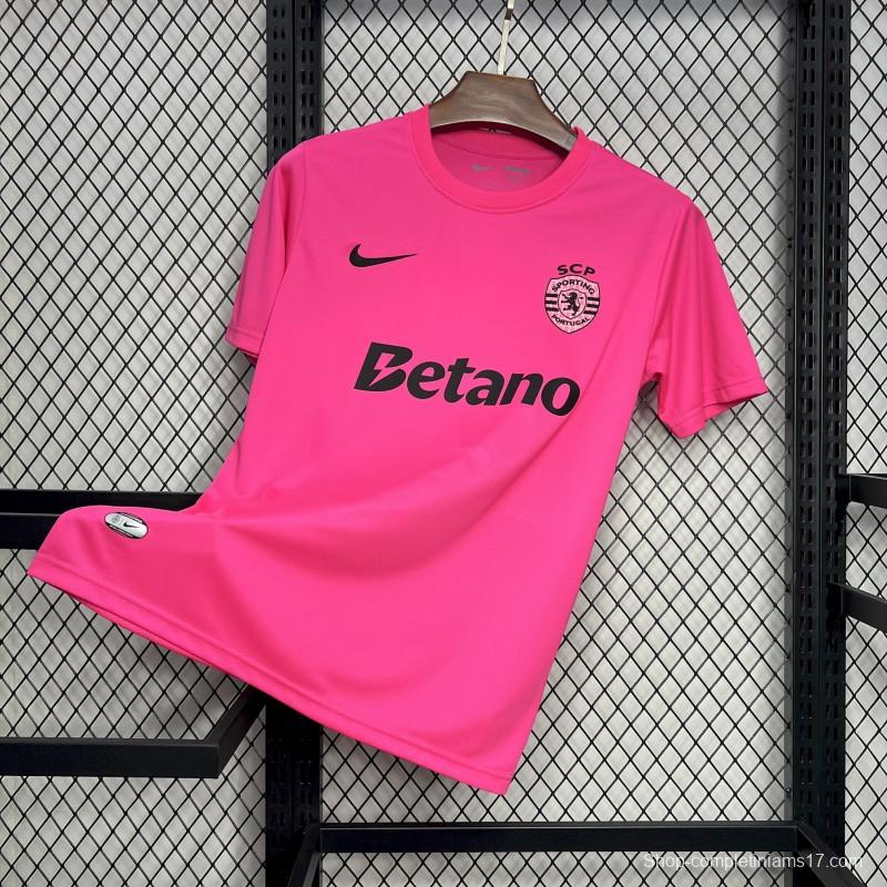 24/25 Sporting CP Pink October Jersey