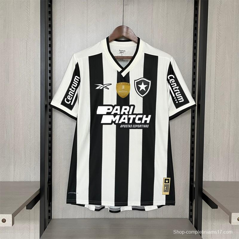 24/25 Botafogo Home Campeão Libertadores Jersey