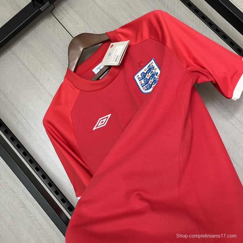 2010 Retro England Away Jersey