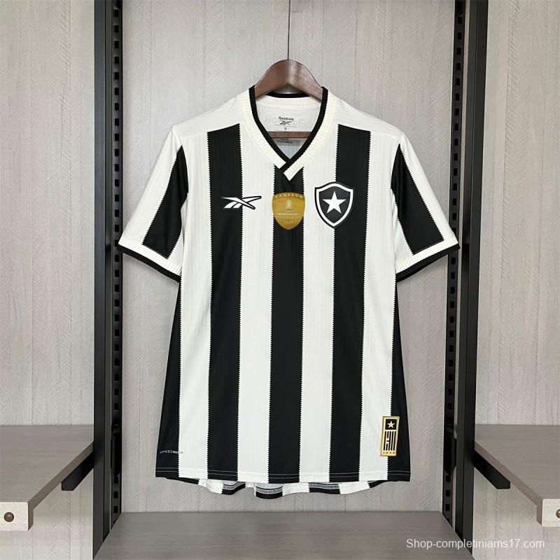 24/25 Botafogo Home Campeão Libertadores Jersey