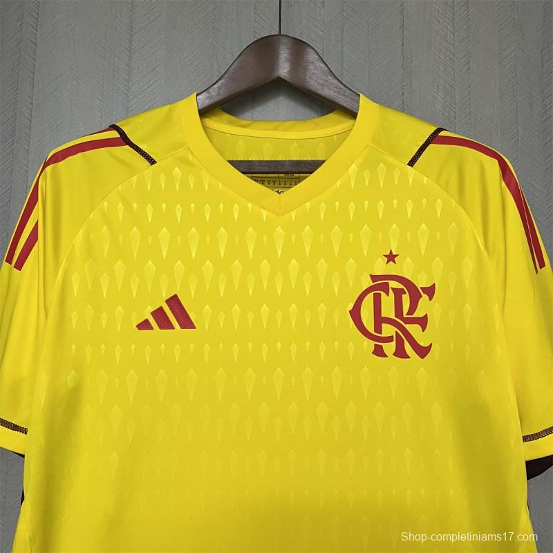 24/25 Flamengo Limited Edition Goalkeeper Yellow Jersey