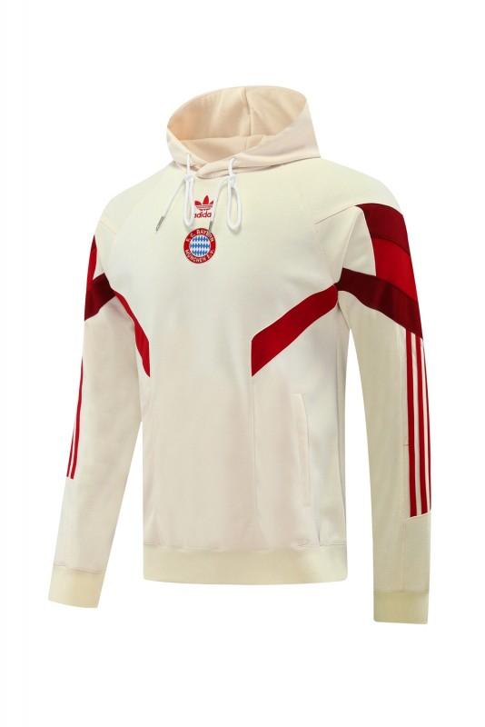 24/25 Bayern Munich Beige Hoodie Jacket +Long Pants