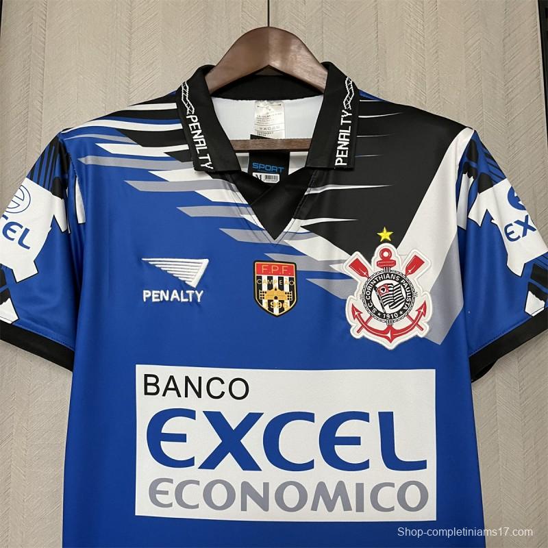 Retro 98/99 Corinthians Third Blue Jersey