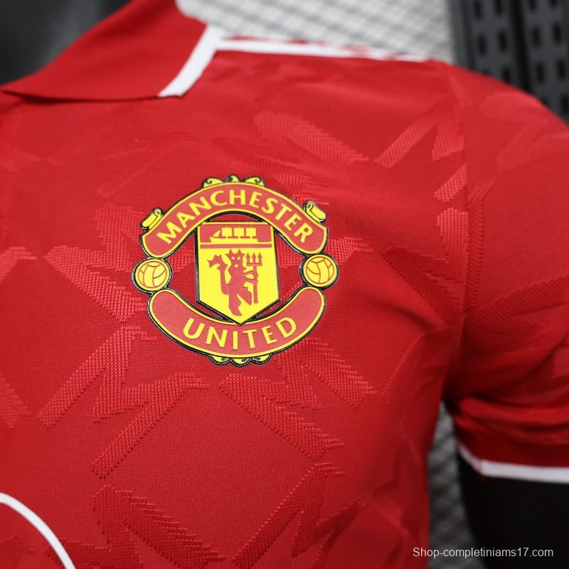 Player Version 25/26 Manchester United Red Special Jersey