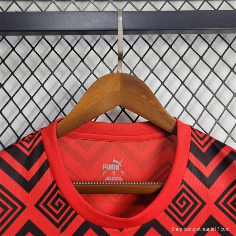 2024 Egypt Pre-match Red Training Jersey