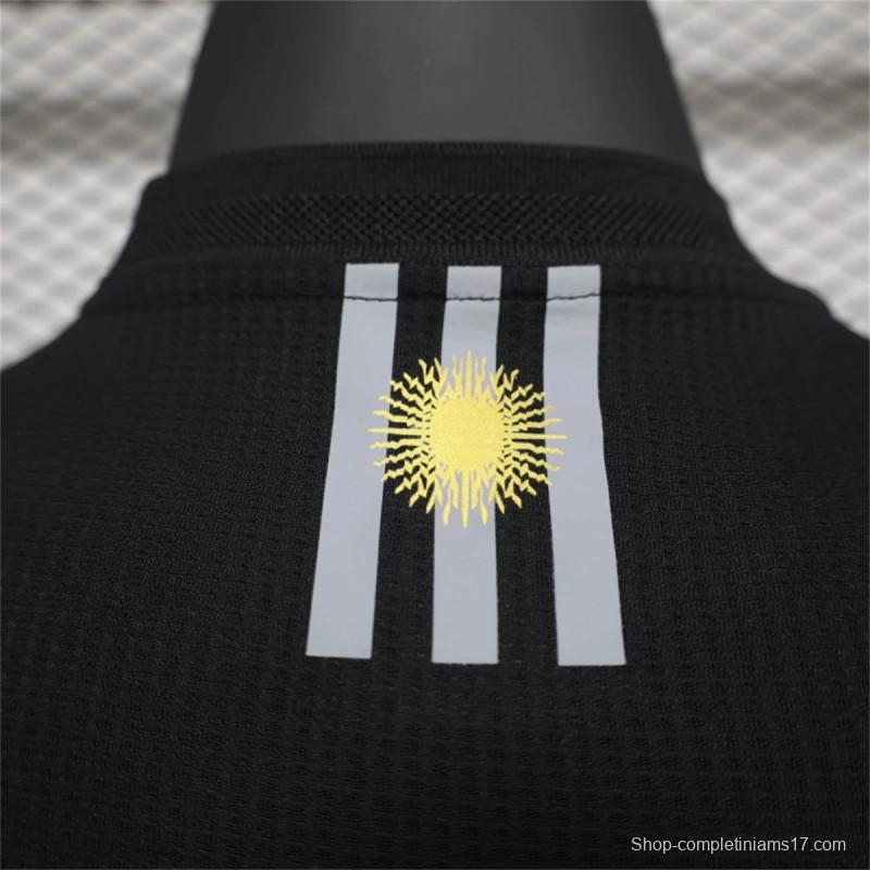 25/26 Player Version Argentina Black Special Concept Jersey