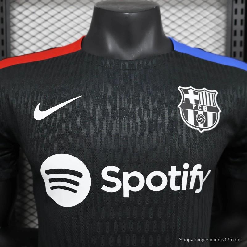 25/26 Player Version Barcelona  125th Anniversary Black Special Edition Jersey