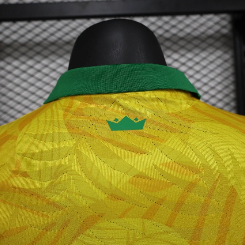 25/26 Player Version Brazil Commemorative Edition Yellow Jersey