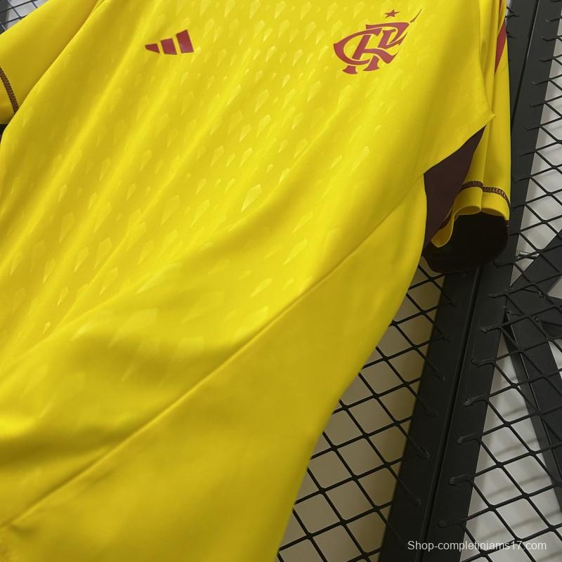 24/25 Flamengo Limited Edition Goalkeeper Yellow Jersey